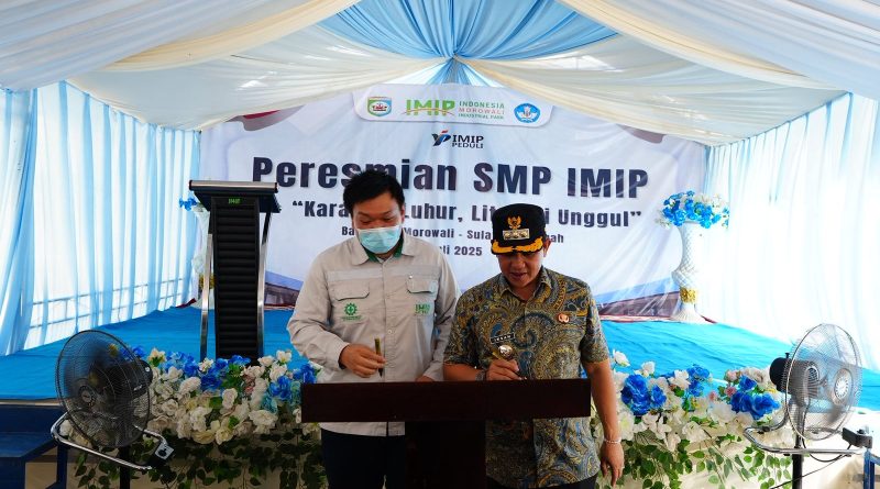 IMIP Buka Gerbang Masa Depan, Siap jadi Contoh Hilirisasi Pendidikan Di Tanah Air
