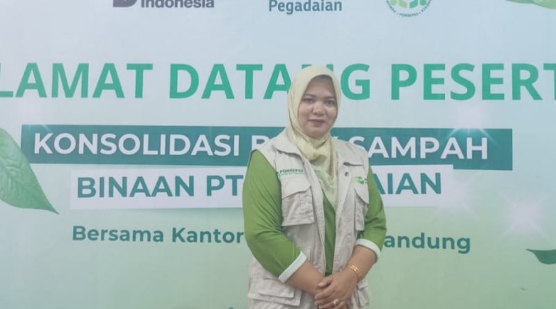 Bank Sampah Mawar Merah Kota Cirebon Ikut Partisipasi Dalam Konsolidasi Bank Sampah Binaan Pegadaian di Bandung