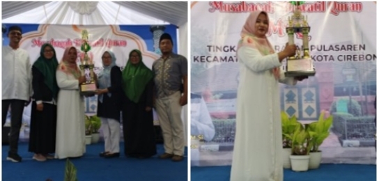 RW 07 Pulobaru Selatan Kelurahan Pulasaren Juara Umum Lomba MTQ Tingkat Kelurahan dan RW Terbaik Sekelurahan Pulasaren