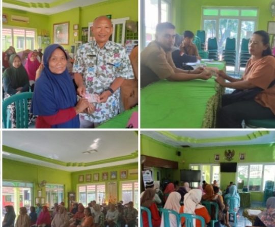 Kepala Desa Keduwanan Dr. Sanusi M.Pd Salurkan Bantuan Untuk UMKM