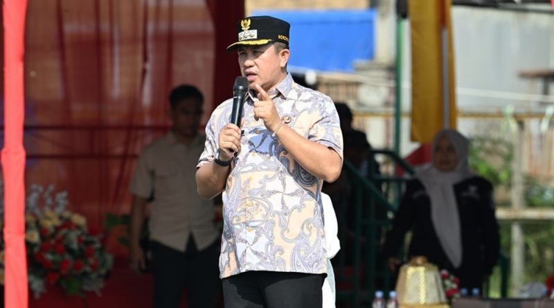 Pimpin Apel Umum,Bupati Morowali Serukan Persatuan Dan Kolaborasi