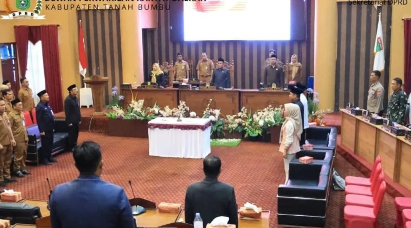 DPRD Tanah Bumbu Sahkan Tiga Raperda Strategis Demi Kemajuan Daerah