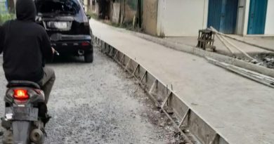 Dinas PU Kabupaten Sukabumi Beton Jalan Parung Kuda Bojong Pari