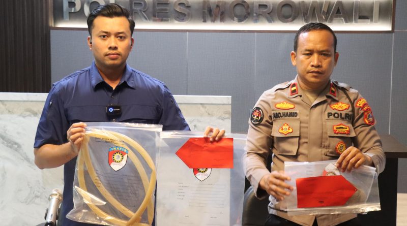 Kasus Pengeroyokan Di Bahodopi Polres Morowali tetapkan Tersangka Dan Lakukan Penahan Terhadap  Empat Pelaku