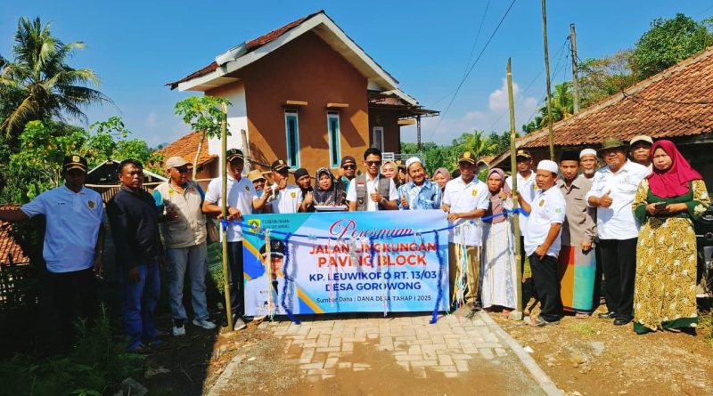 Kesejahteraan Masyarakat Jadi Prioritas Desa Gorowong Melalui Pembangunan, Kesehatan, dan Ketahanan Pangan