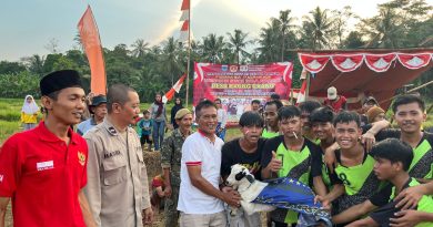 Dalam rangka memeriahkan HUT RI ke-80 di Desa Kaung Caang
