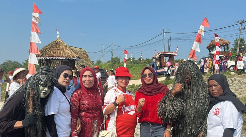 Semarak HUT RI Ke 80″ Kebersamaan Pemdes Jagabaya Dengan Masyarakat.