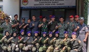 Bakorda FKBN Garut dan STIKES Karsa Husada Gelar Diklat Bela Negara