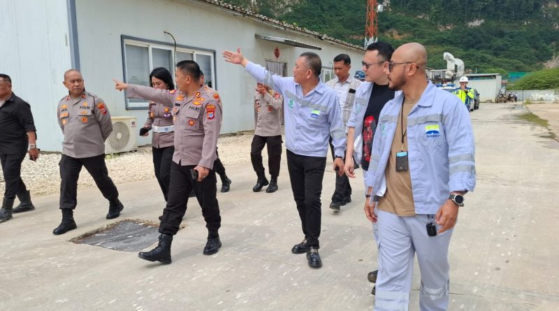 Kapolres Morowali  Kunjungi  PT BTIIG: Komitmen Polri Dukung Stabilitas Keamanan Dan Iklim Investasi