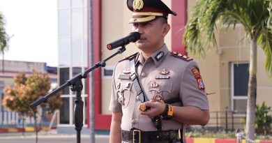 Wujud Penghormatan, Polres Morowali  Peringati Hari Juang Polri
