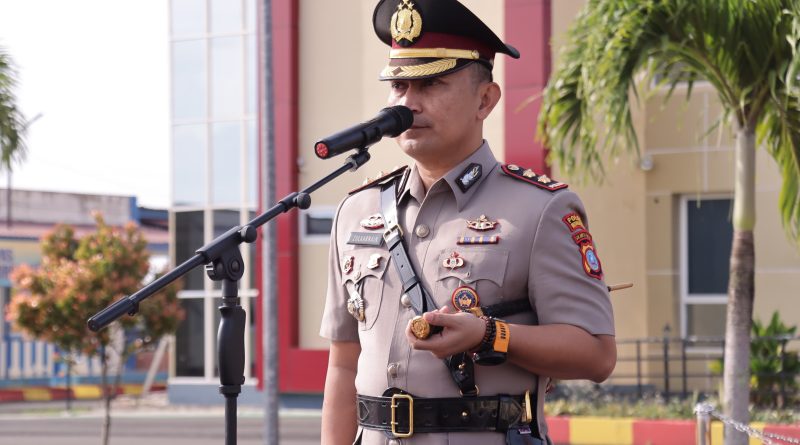 Wujud Penghormatan, Polres Morowali  Peringati Hari Juang Polri