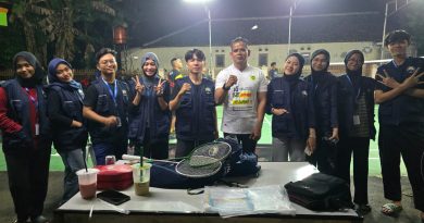 Ketua Kartar Kec. Tenjo Merespon Dengan Baik Fun Mach Dari KKN UIN Syarif Hidayatullah Jakarta.