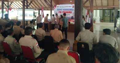 Tagana Kabupaten Cirebon Adakan Rapat Kordinasi 
