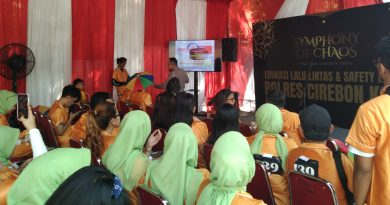 WOB Production Bekerja Sama Edukasi Lalulintas & Safety Riding Polres Cirebon Kota 