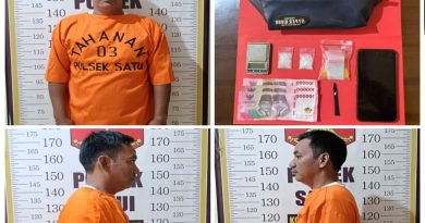 Polsek Satui Grebek Bandar Sabu, 5,44 Gram Barang Haram Diamankan!