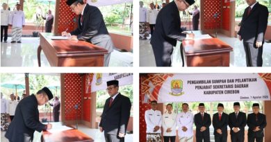 Bupati Imron Lantik Iyan Ediyana Sebagai Pj Sekda Kabupaten Cirebon