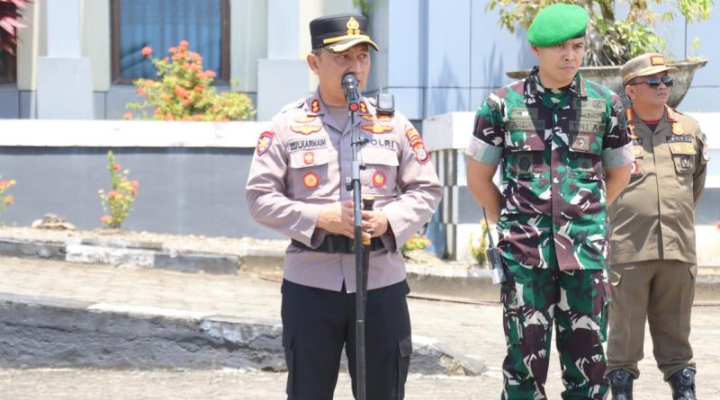 Kapolres Morowali Beri Apresiasi Dan Mengucapkan Terima Kasih Atas Aksi Damai Di DPRD Morowali