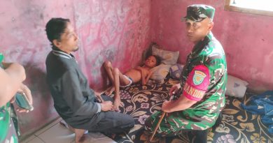 Dandim 0607/Kota Sukabumi Berikan Pertolongan Anak Sakit Gizi Buruk di Gunungguruh.