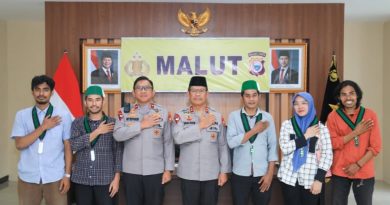 Bangun Sinergi, Badko HMI dan Kapolda Malut Gelar Pertemuan secara bersama.