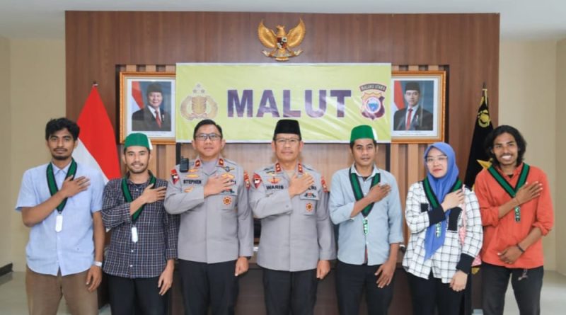 Bangun Sinergi, Badko HMI dan Kapolda Malut Gelar Pertemuan secara bersama.