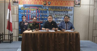 Ketua Umum DPP AKPERSI Jadi Pembicara Bimtek Bhabinkamtibmas Polda Sumsel