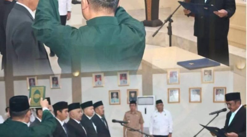 Bupati Lantik Pimpinan Baznas Kabupaten Sukabumi Periode 2025-2030.