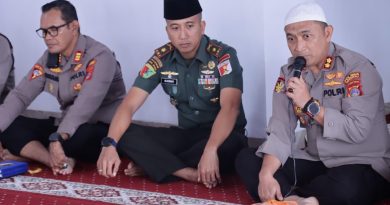 Perkuat Sinergitas Dan Tingkatkan Mintak Polres Morowali Gelar Binrohtal TNI-Polri