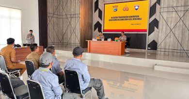 Wujudkan Keamanan Lingkungan,Polres Morowali Gelar Peningkatan Kemampuan  Kasat kamling