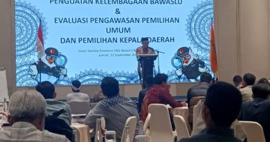 ‎Bawaslu Sukabumi Gelar Penguatan Kelembagaan dan Evaluasi Pengawasan Bersama Forkopimda