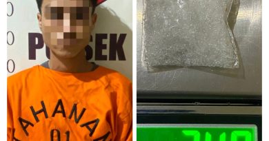 Geger di Satui! Mahasiswa 22 Tahun Diciduk Bawa Sabu di Bungkus Snack