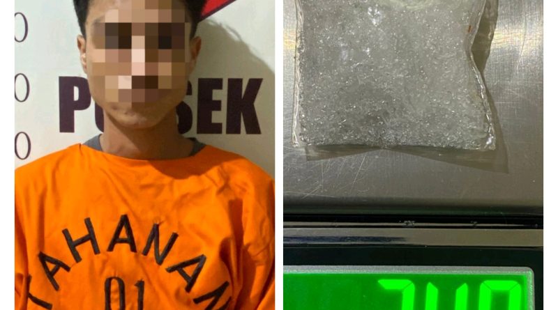 Geger di Satui! Mahasiswa 22 Tahun Diciduk Bawa Sabu di Bungkus Snack