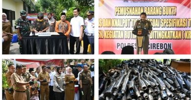 Dukungan Penuh Pemkab Cirebon Berantas Knalpot Brong Dan Peredaran Miras