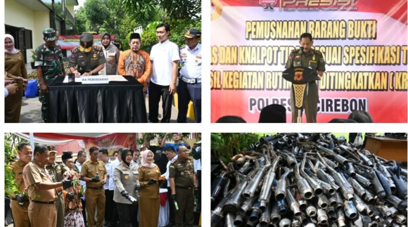 Dukungan Penuh Pemkab Cirebon Berantas Knalpot Brong Dan Peredaran Miras