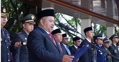 Upacara Peringatan Hari Kesaktian Pancasila Tingkat Kabupaten Sukabumi Tahun 2025