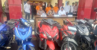 Beraksi Di 48 Titik,Tiga Pelaku Dan 36 Unit Motor Di Tangkap Satreskrim Polres Morowali