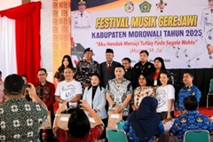 Festival Musik Gerejawi Kabupaten Morowali Resmi Dibuka”Aku Hendak Memuji Tuhan Pada Segala Waktu”