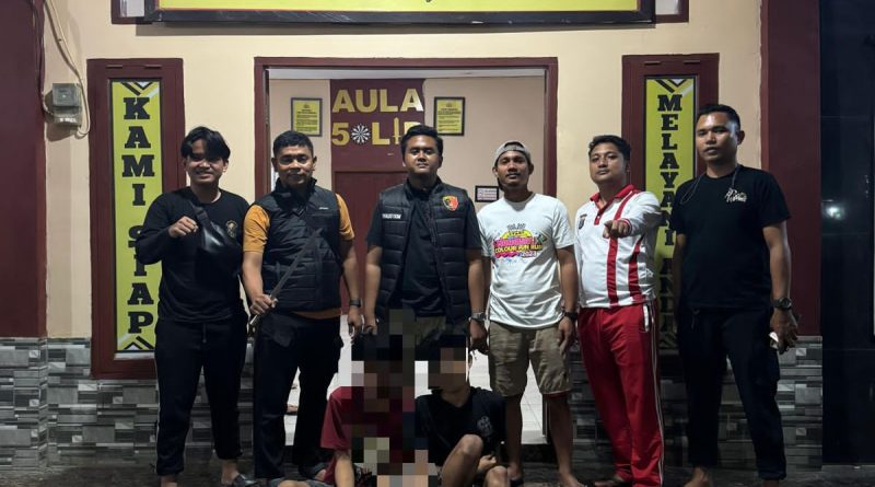 Dua Pelaku Pengeroyokan Di Desa Labota Di Ringkus Polsek Bahodopi