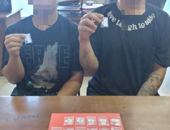 Berantas Peredaran Gelap Narkotika, Satresnarkoba  Bekuk  Dua Pengedar Sabu  Di Morowali