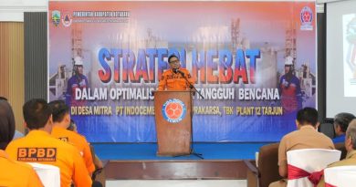 Indocement dan BPBD Kotabaru Perkuat Ketangguhan Desa Lewat Sosialisasi Strategi Hebat