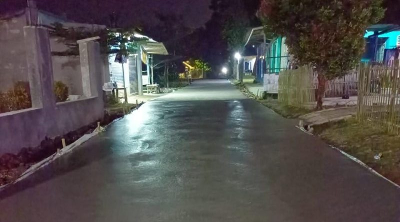 Betonisasi Kp. Leles Tahap Kedua Menjadi Akses Jalan Yang Bermanfaat Bagi Masyarakat.