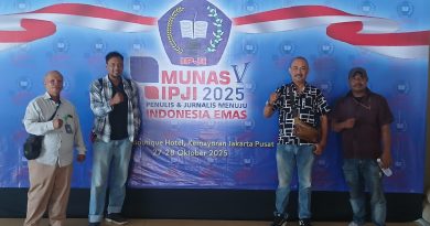 DPC IPJI Kota Depok Ikut Munas Ke V, di Golden Boutique Hotel, Kemayoran, Jakarta Pusat. 