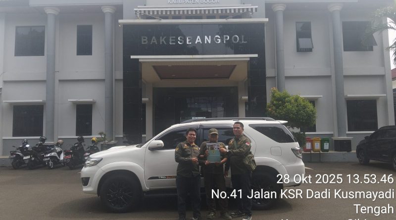 Akpersi DPC Kabupaten Bogor Resmi Terdaftar di Kesbangpol.