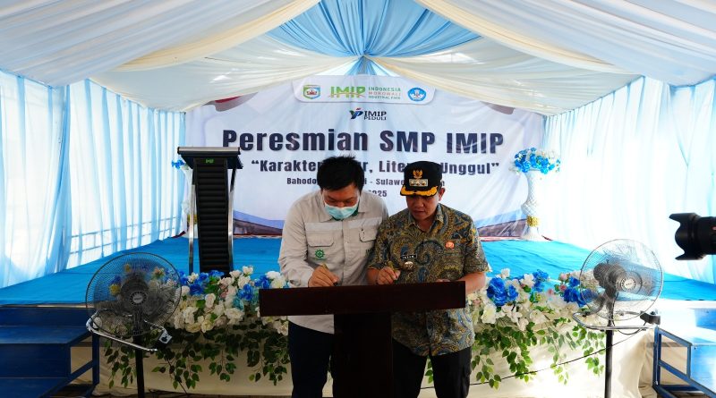 Dukung Hilirisasi Pendidikan Di Morowali, IMIP Target 75 Pengajar