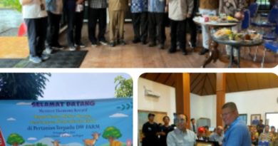 Kunjungan Menteri Ekonomi Kreatif di DW FARM Parung Panjang