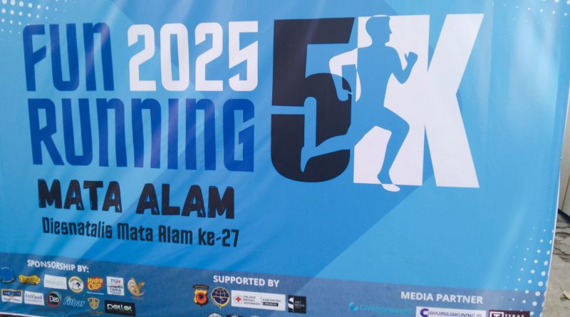 Stikom Perdana Adakan Fun Running Mata Alam 2025