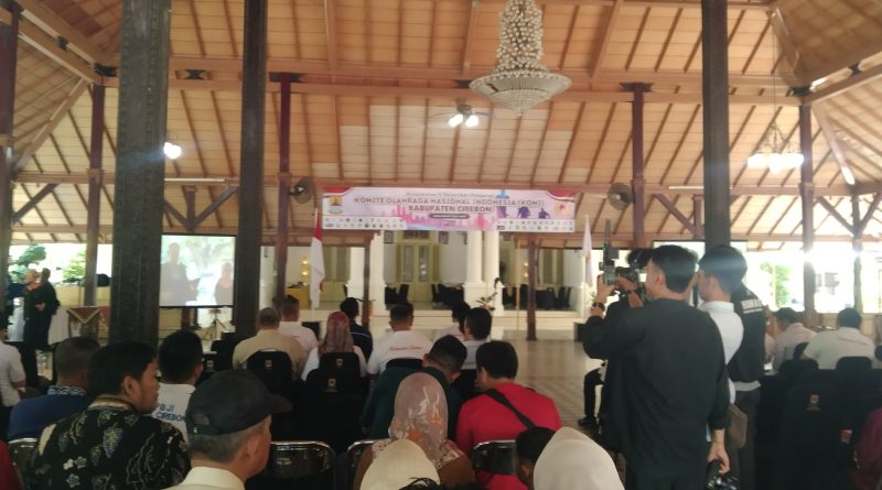 Pengurus KONI Kabupaten Cirebon Masa Bakti 2025-2029 di Kukuhkan juga dilantik 