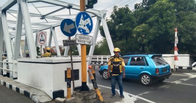 Jembatan Cipager Sumber Terlihat Bersih dan Kokoh Usai Dicat Ulang