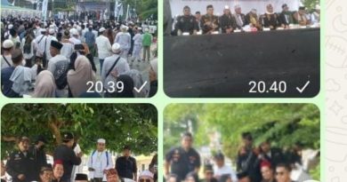 Ribuan Jemaah Padati Alun-Alun Pandeglang dalam Istighosah Kubro Bersama Habib Rizieq Shihab