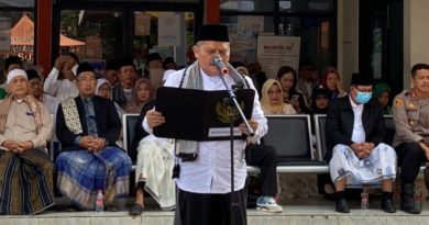 Upacara Hari Santri di Kecamatan Parung Panjang Berlangsung Khidmat dan Penuh Kebersamaan