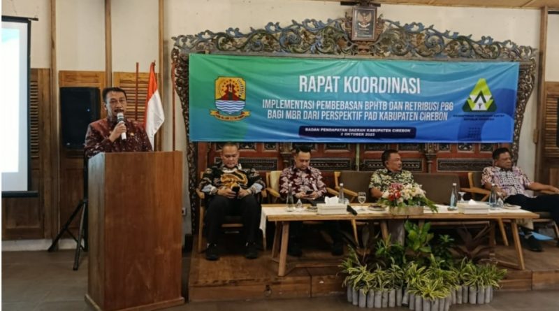 Pemkab Cirebon Bahas Dampak Pembebasan BPHTB Dan PBG Terhadap MBR Dan PAD